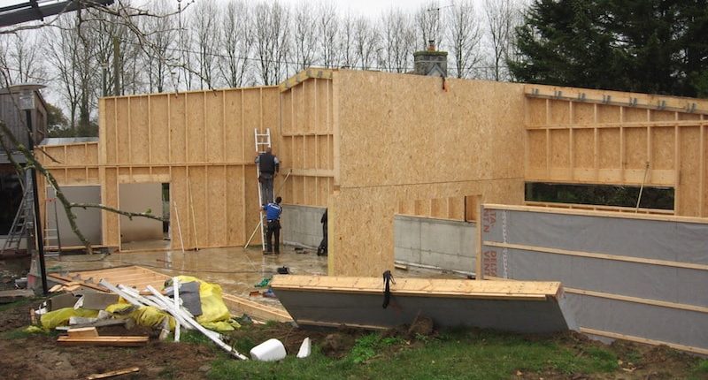 Bâtiment tertiaire en ossature bois