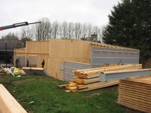 Bâtiment tertiaire en ossature bois