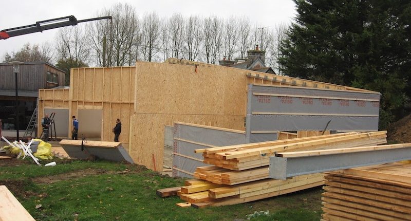 Bâtiment tertiaire en ossature bois