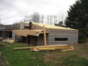 Bâtiment tertiaire en ossature bois