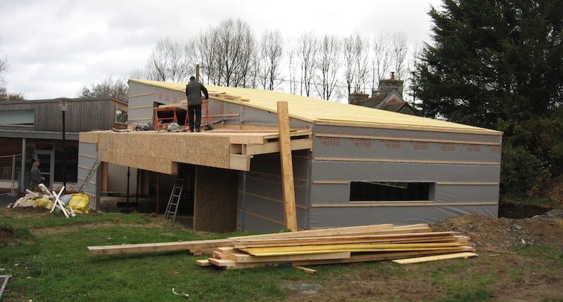 Bâtiment tertiaire en ossature bois