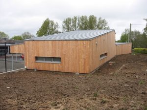 Bâtiment tertiaire en ossature bois