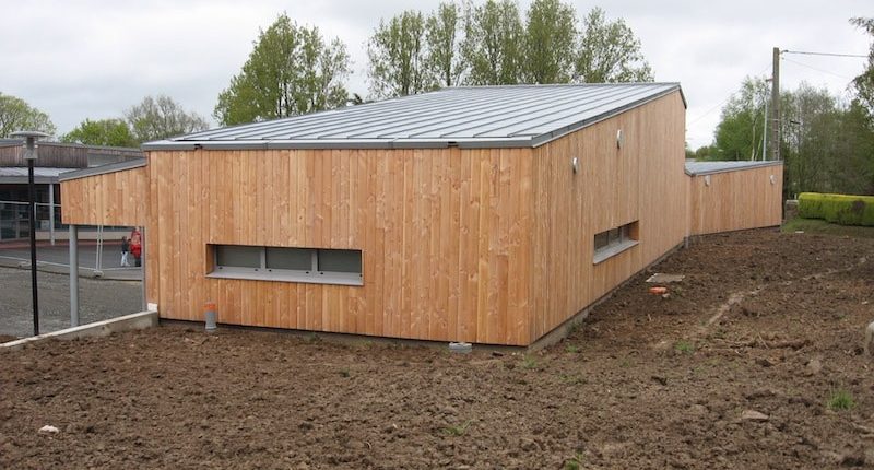 Bâtiment tertiaire en ossature bois