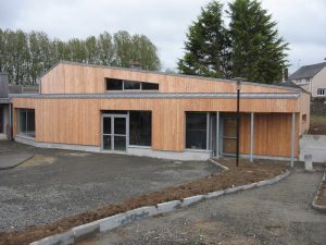 Bâtiment tertiaire en ossature bois