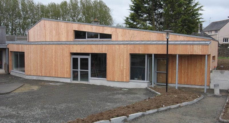 Bâtiment tertiaire en ossature bois