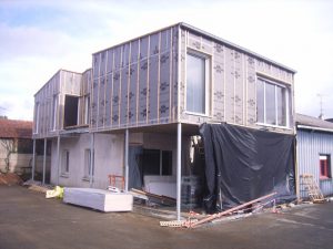 Bâtiment tertiaire en ossature bois