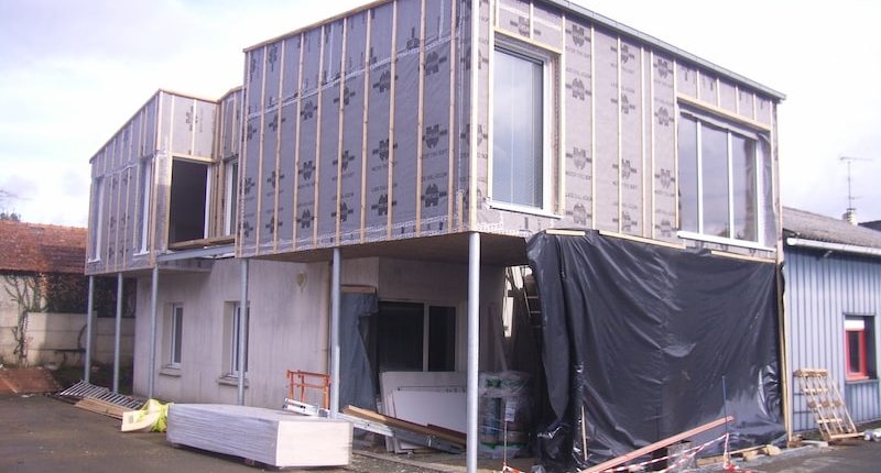 Bâtiment tertiaire en ossature bois