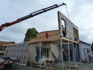 Bâtiment tertiaire en ossature bois