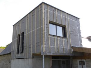 Extension de maison en ossature bois