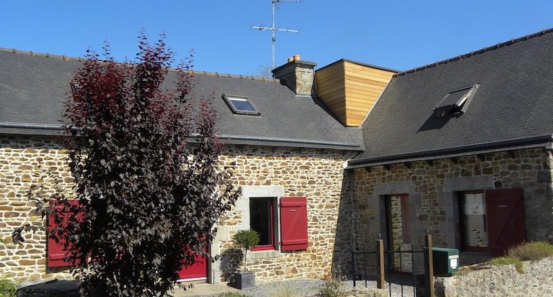 Extension de maison en ossature bois