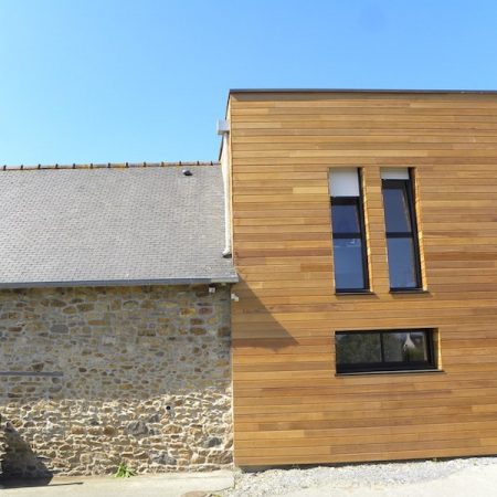 Extension de maison en ossature bois