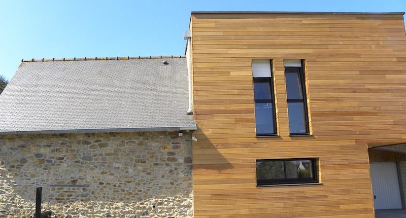 Extension de maison en ossature bois