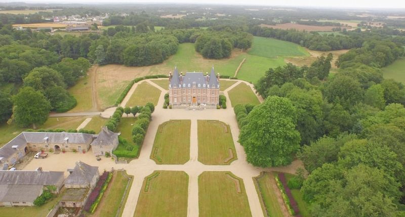 rénovation des menuiseries d'un château